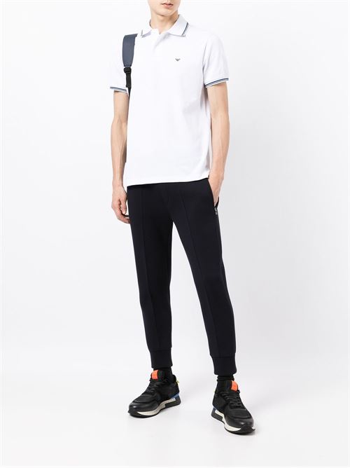 Polo uomo manica corta con bordini in contrasto EMPORIO ARMANI | 8N1FB41JPTZ0100